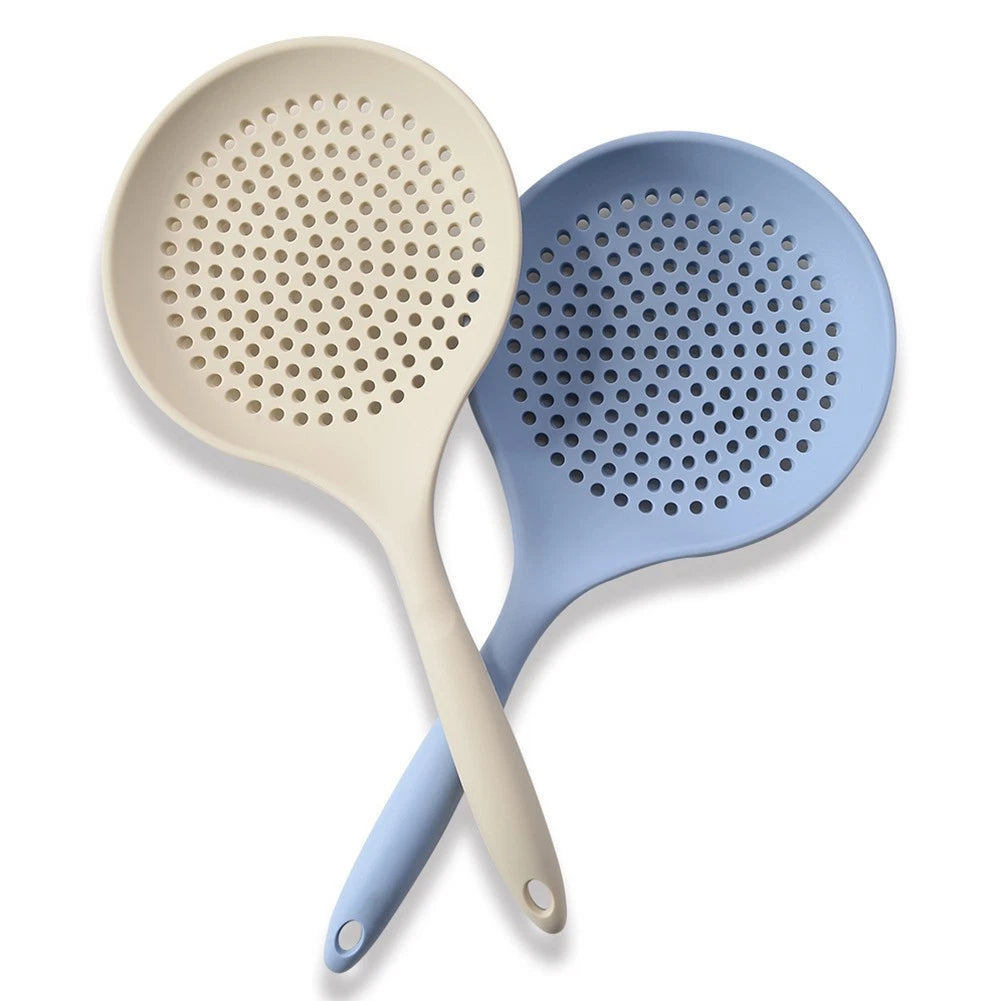 Silicone Skimmer Spoon for Quick Straining (No Part Numbers)