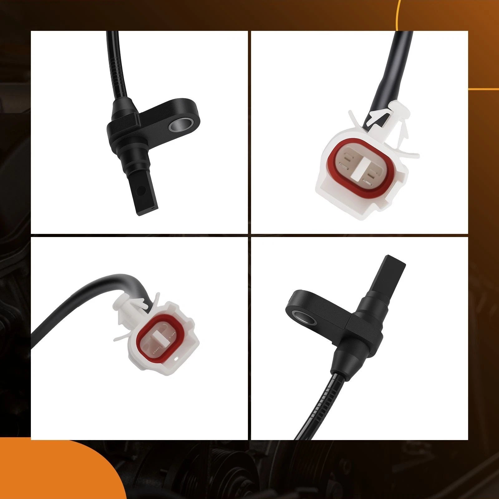 2X Front ABS Wheel Speed Sensor for Scion xD (2008–2009) Yaris (2006–2011)