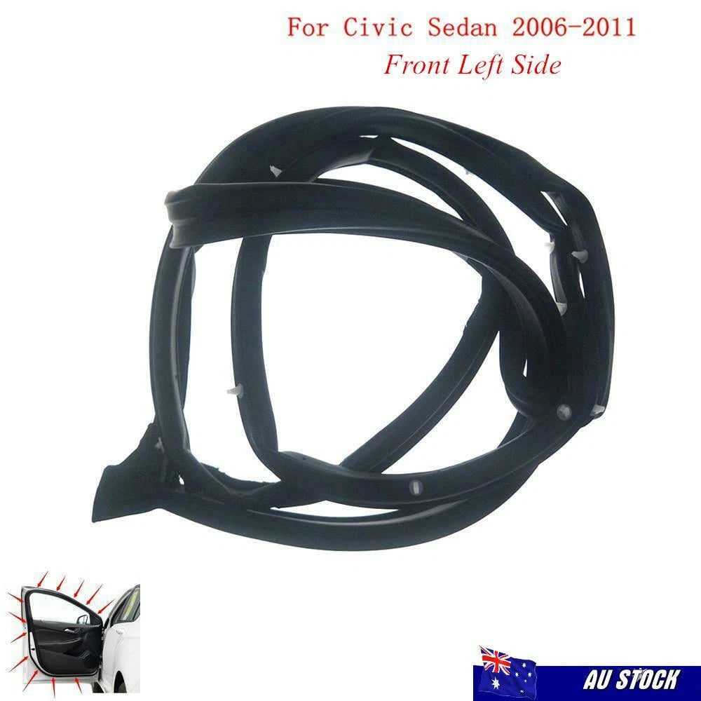 Front Left Door Seal Weather Strip for Civic Sedan (2006–2011)
