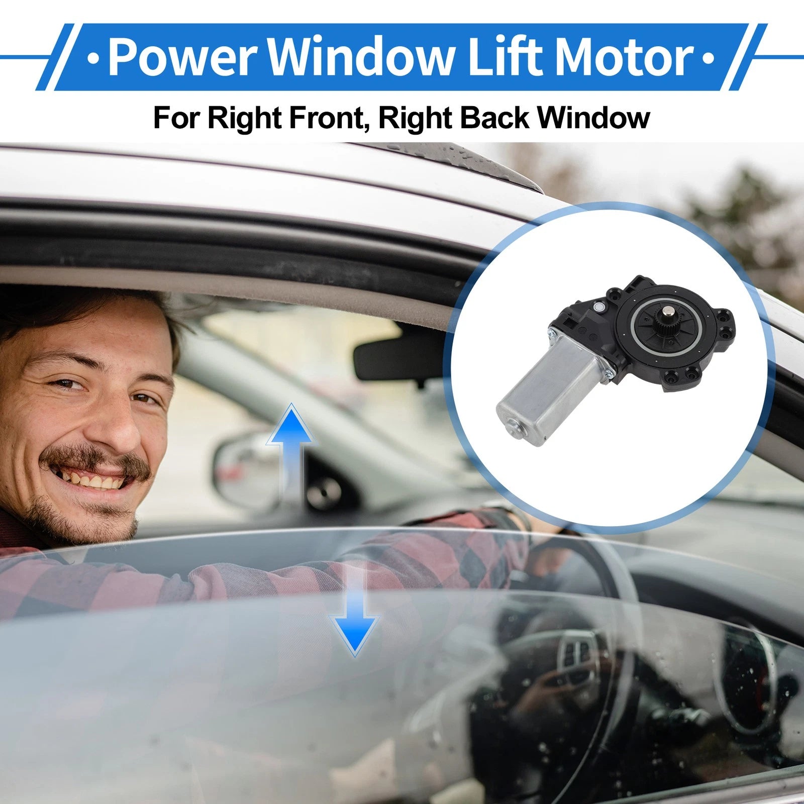Power Window Regulator Lift Motor Replacement for Hyundai ix35 (2010–2017)