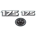 175 HP Horsepower Label Decal Sticker for Yamaha Outboard