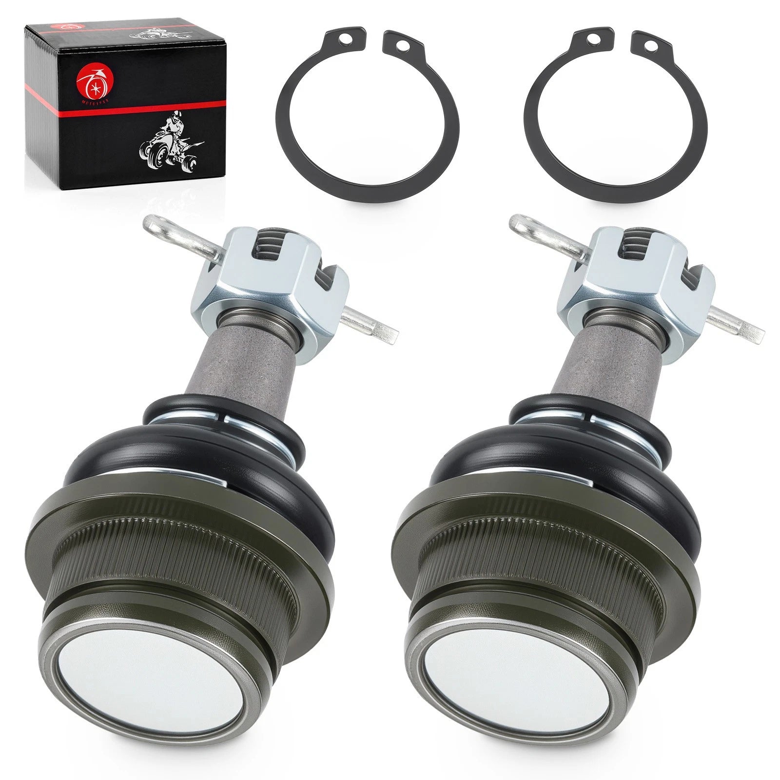 2X Lower Ball Joints for Kawasaki Mule 2510 2520 (1993–2000) #59266-1080