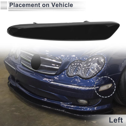 1 Pc Left Front Bumper Side Marker Light Cover for Chevy Corvette (2005–2012)