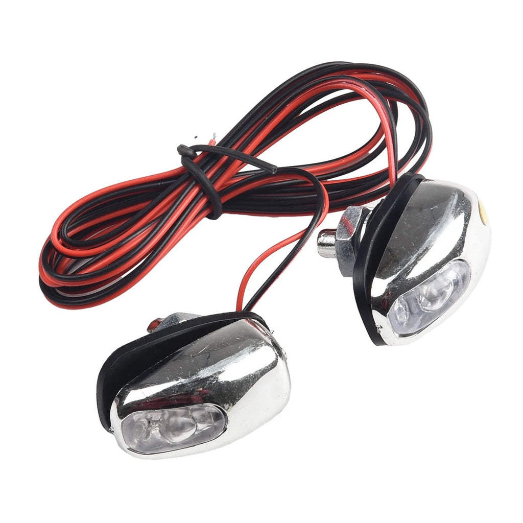2X Windshield Washer Wiper Nozzle for - LED Light