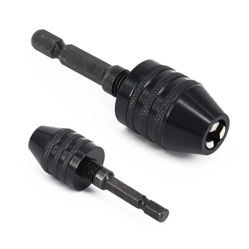 Small Drill Chuck Driver Converter Hex Tool 0.3-6.5mm Hexagonal Shank