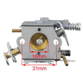 Carburetor Assembly for Craftsman Chainsaw 18" 42cc (545081885) Complete Kit
