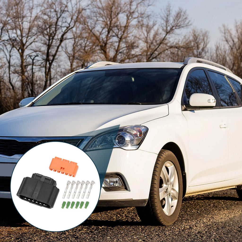 Reverse Sensor Connector Plug 6 Pin Replacement for Kia Rio (2012–2022)
