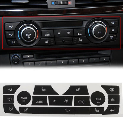 ​Climate Control Kit Sticker AC Climate Button Knob Sticker Repair Kit