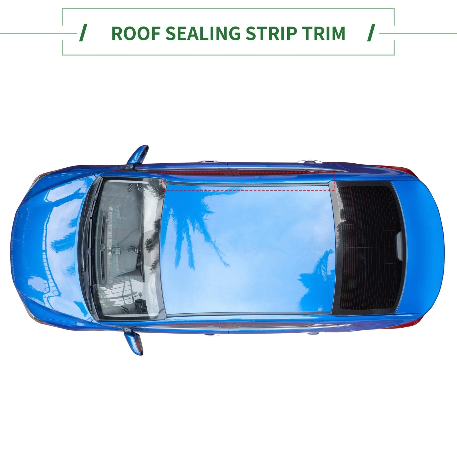 Right Side Roof Sealing Strip for Acura TSX (2009–2014)