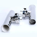 4X Stainless Steel Fishing Rod Holder Clamp for Boat 1-1/4" - 2"