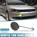 Front Bumper Tow Hook Cover Replacement for Volkswagen Jetta 2012–2014