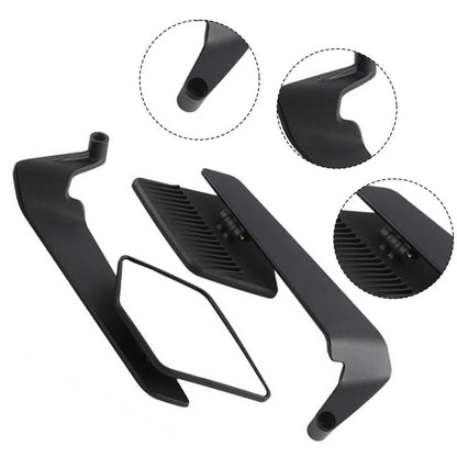 Fixed-Wing Mirror Motorcycle Modification Easy To Use Quick Installation