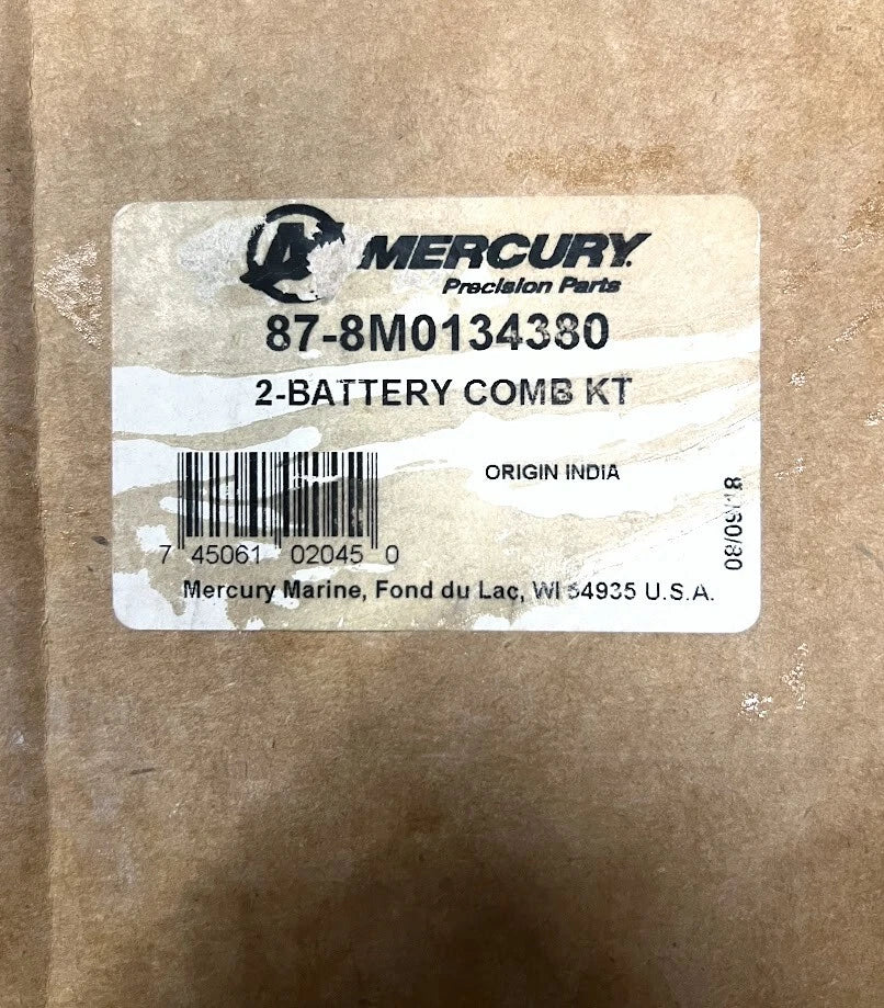 2X Battery Combination Kit for Mercury (1987–1987) 87-8M0134380