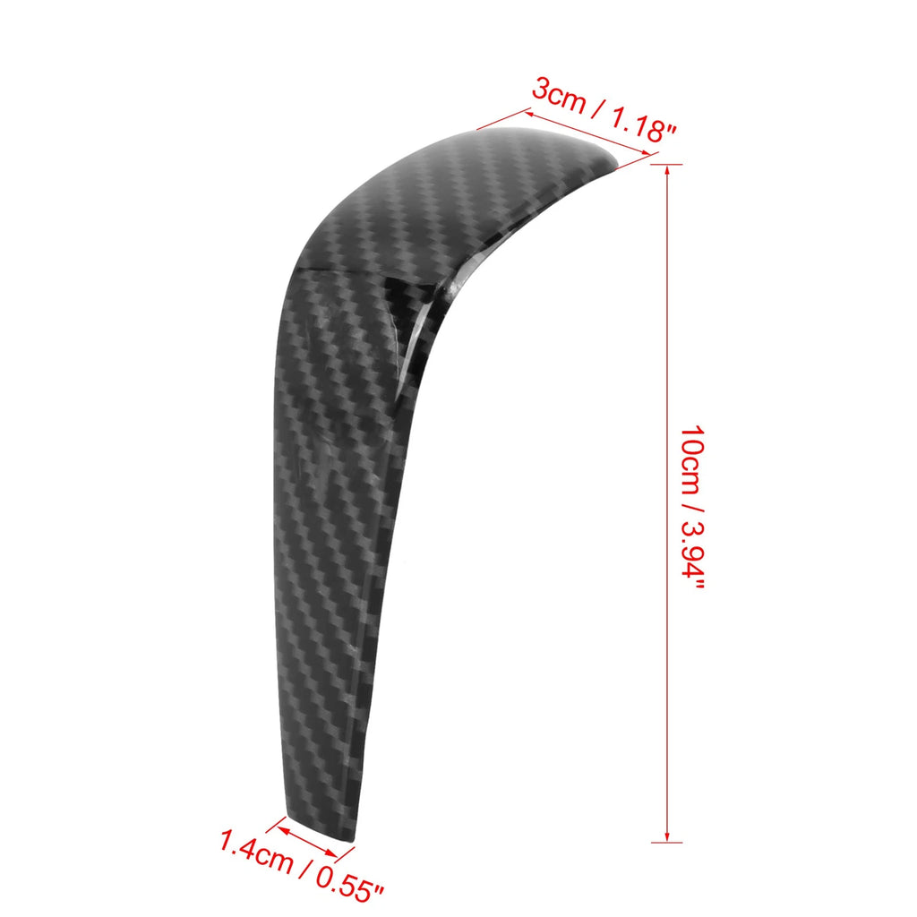 Gear Shift Knob Carbon Fiber Style Sticker for BMW 3 Series E91 E93 (2006–2012)