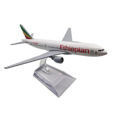 Diecast Model Plane for Boeing 777F (Ethiopian Cargo)