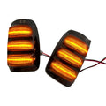Smoke Side Mirror Turn Signal Light Pair for Ford Transit 150 250 350HD (2015–2023)
