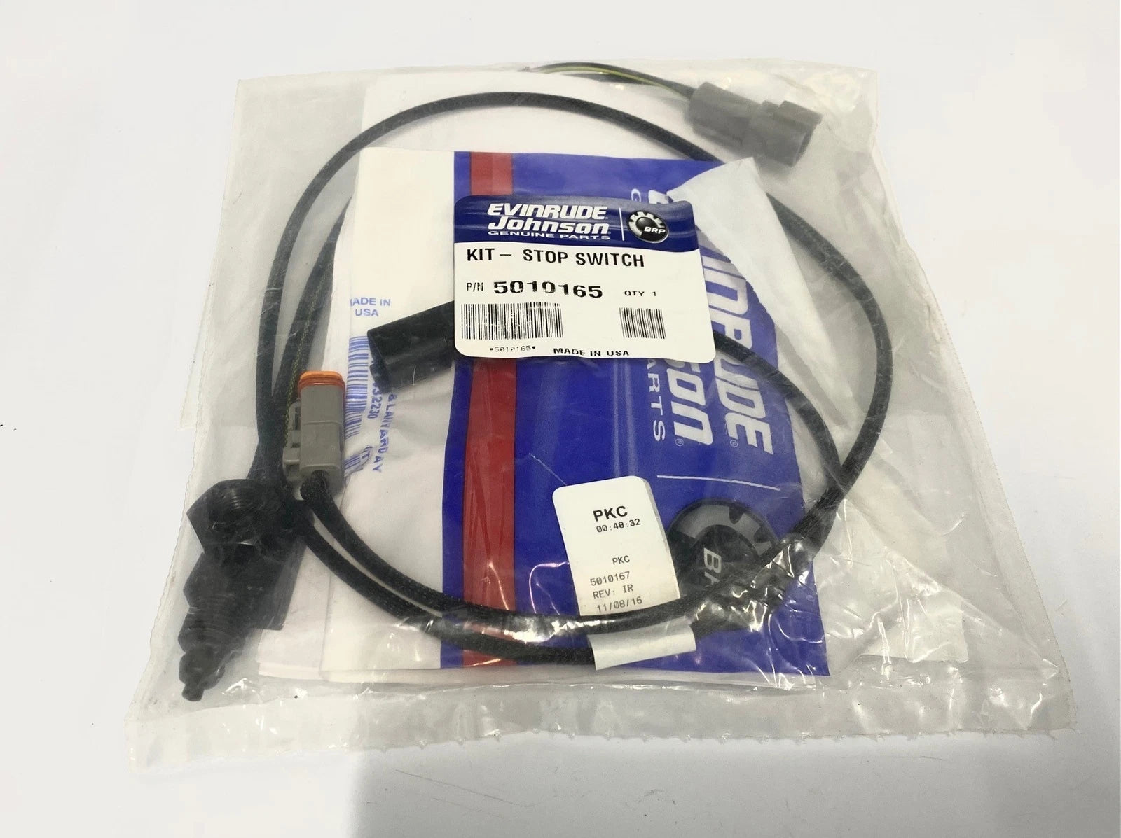 Stop Switch Kit for Evinrude Johnson (5010165)