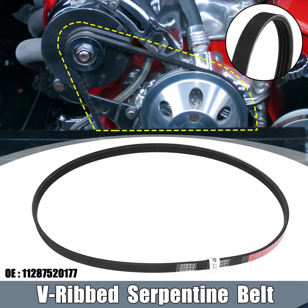 Serpentine Belt V-Ribbed Replacement for BMW 750i (2006–2008)