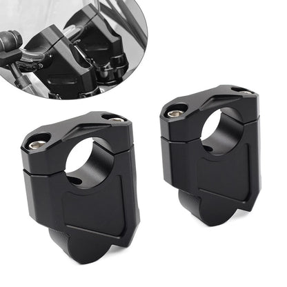 25mm Handlebar Bar Mount Clamp Riser for Honda Kawasaki