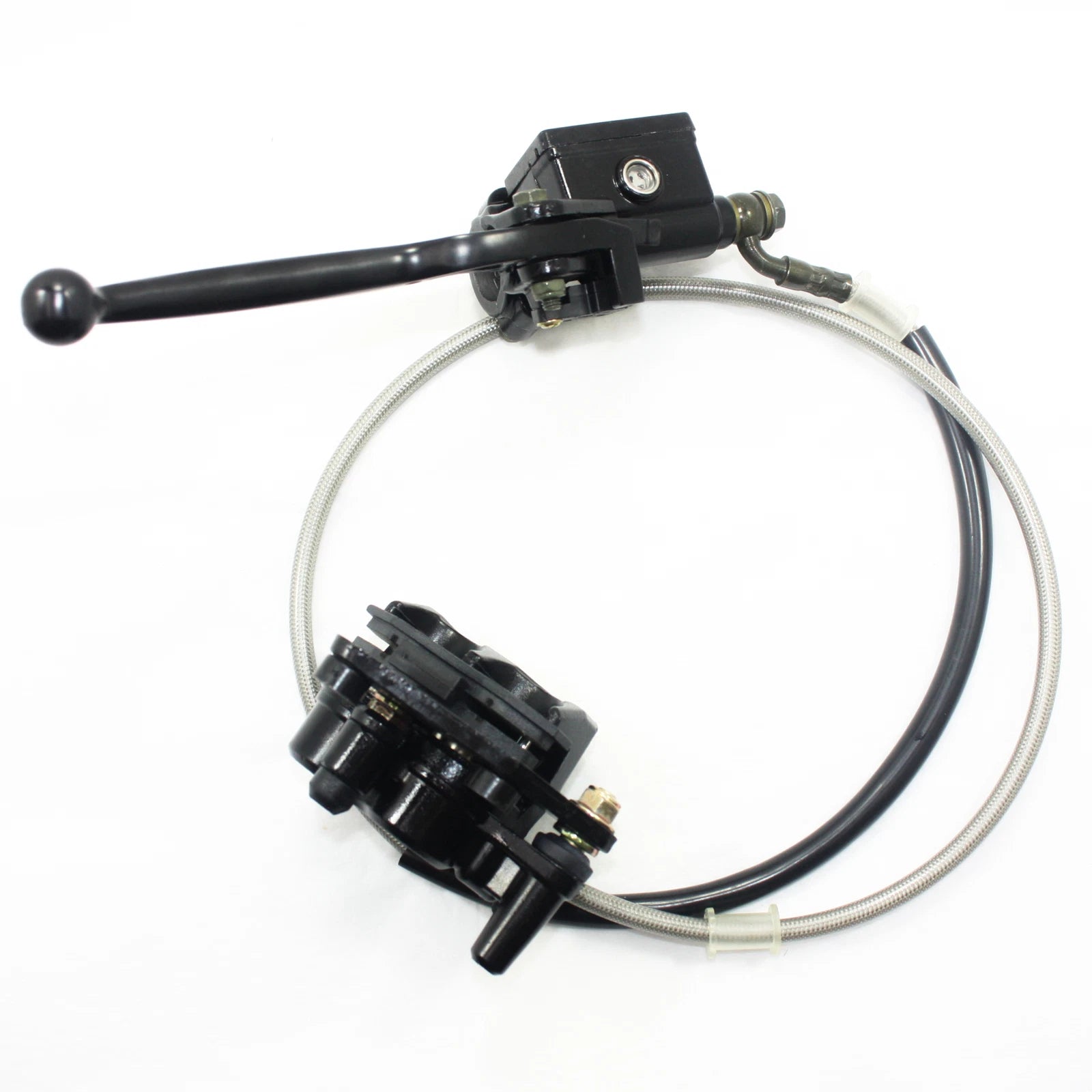 Hydraulic Front Disc Brake Caliper System + Pads for PIT PRO 125cc 160cc