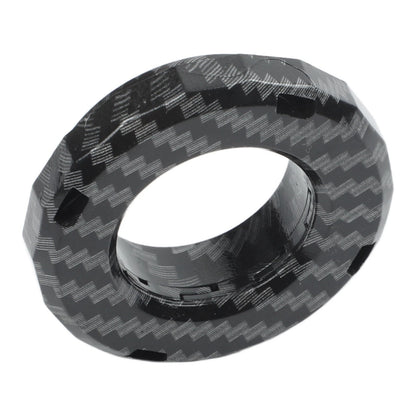 Carbon Fiber Engine Start Stop Button Cover Rotary Switch for Automotive Use