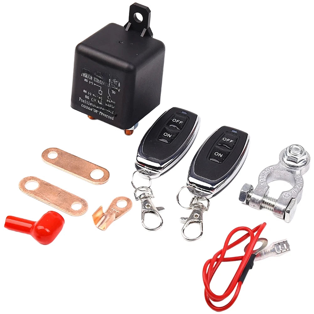 200A 12VDC Wireless Remote Switch for Car Power Protection