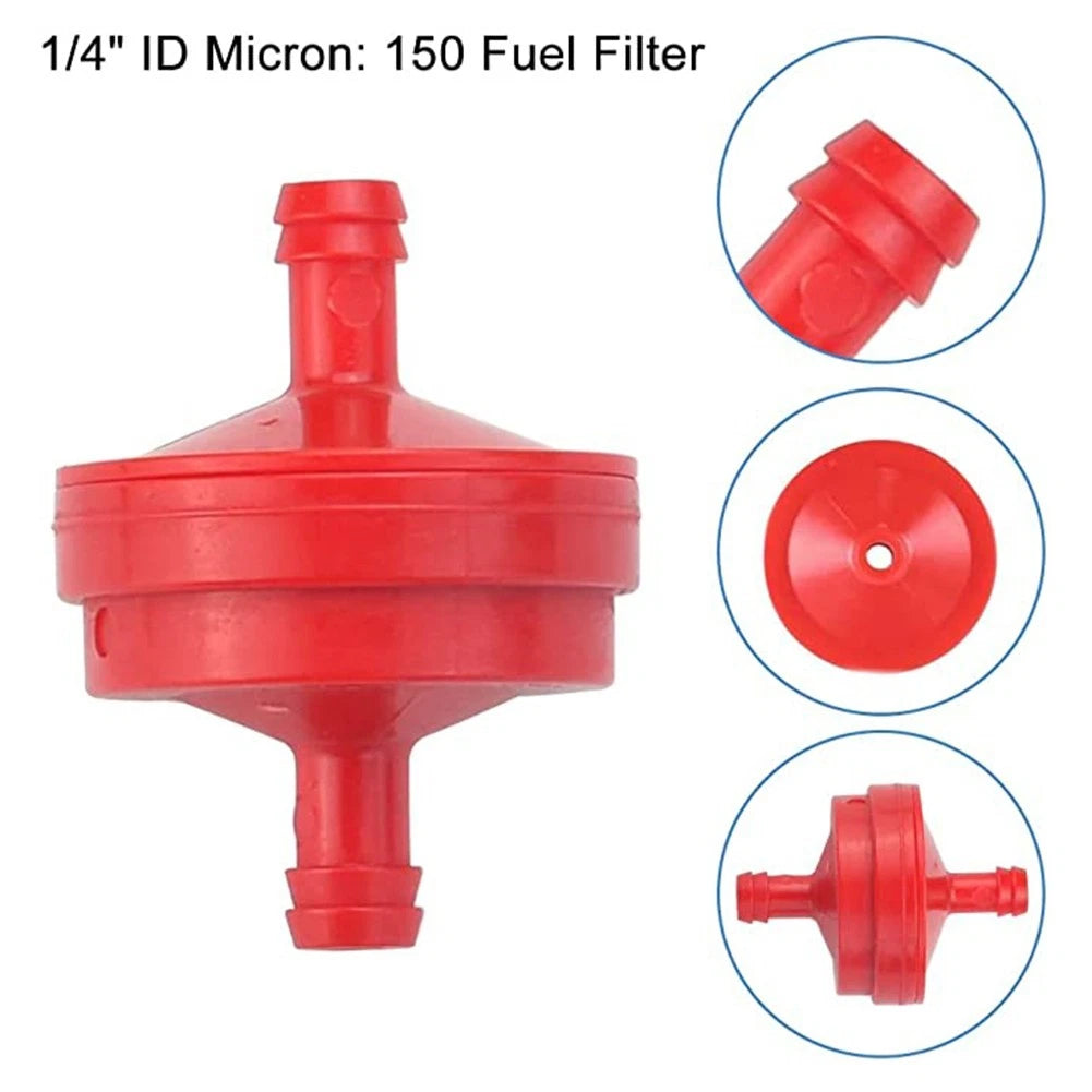 Inline Fuel Filter Clip 1/4" for Universal Applications (PP & Metal)
