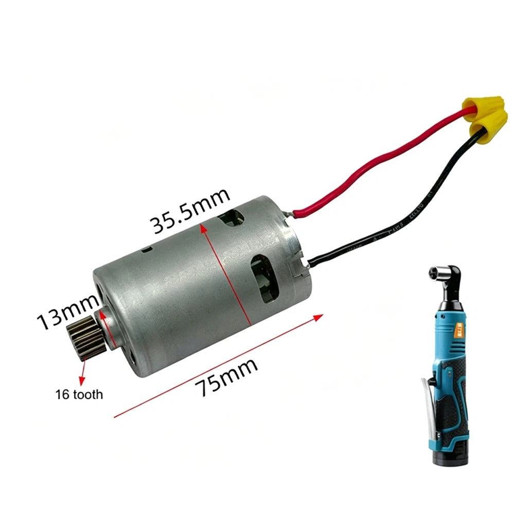 Ratchet Motor for High Torque Output (16.8V)