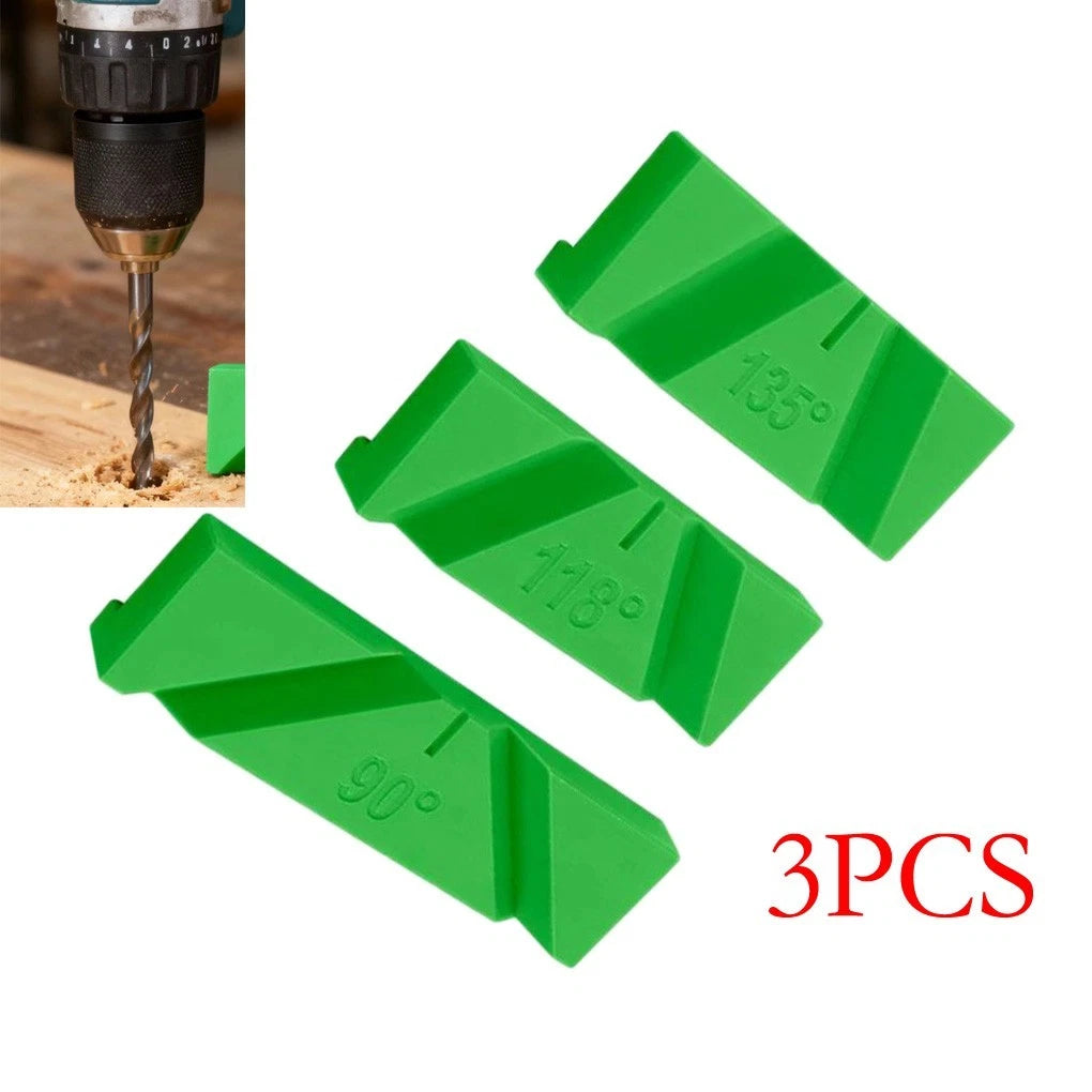 3PCS Drill Bit Sharpener Jig Set for DIY & Professional Use