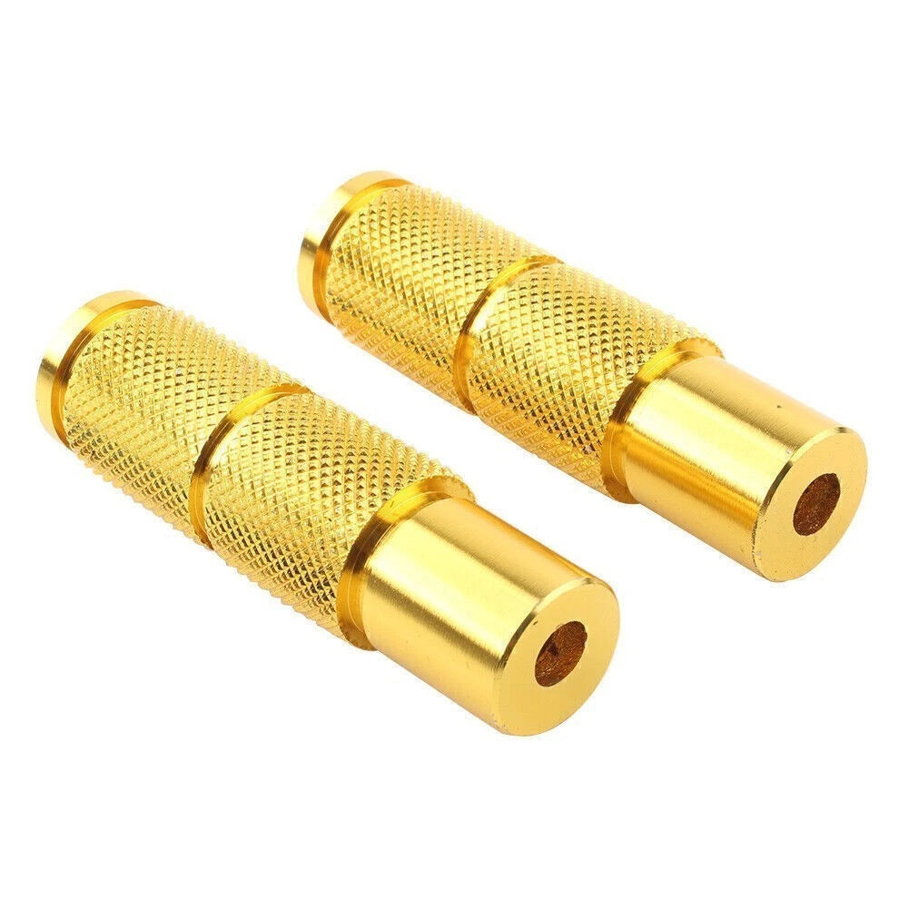 Rear Set Footpegs for Universal Motorcycle (Universal) - Yellow