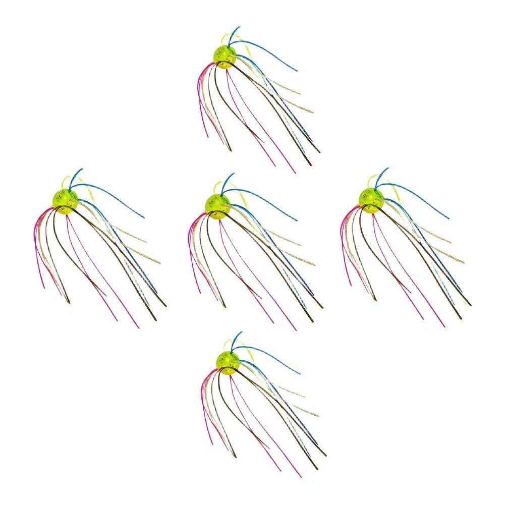 5PCS Soft Silicone Lure for Bass Pike Fishing