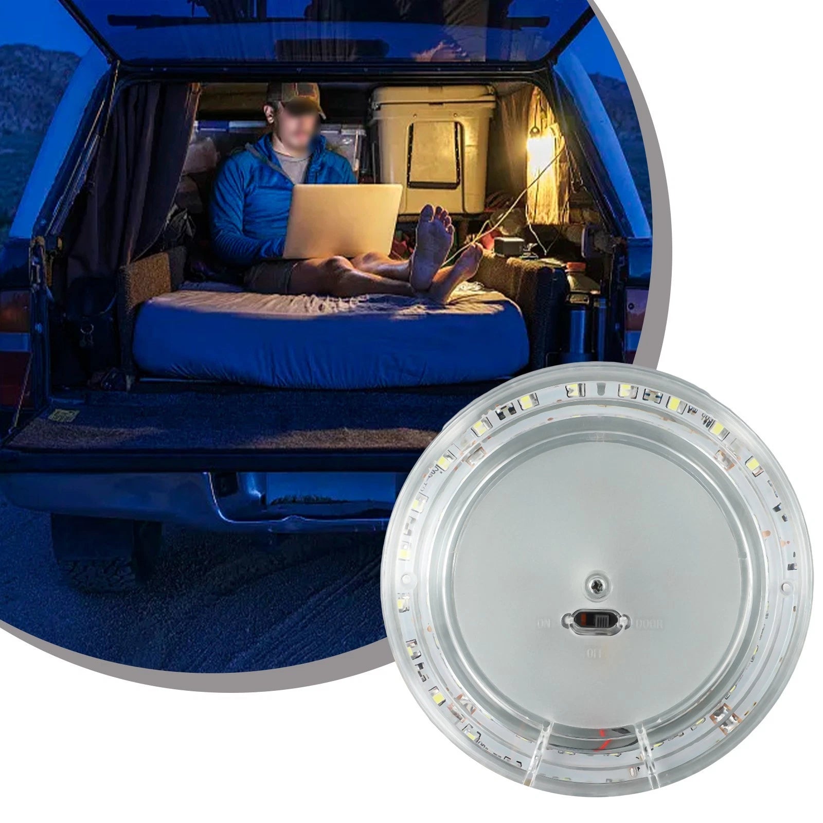 Dome White Lamp for Boat Bus Caravan (Interior Lighting)