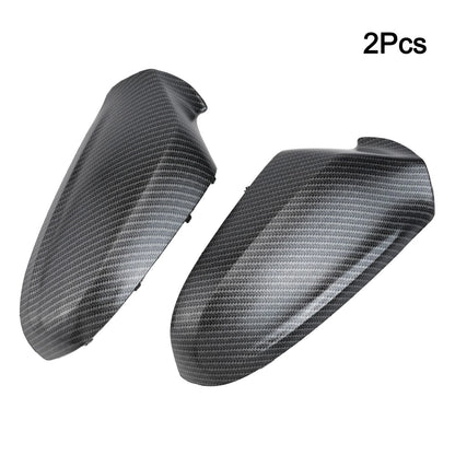 2X ABS Mirror Covers in Carbon Fiber for Opel Astra H (2004–2010)