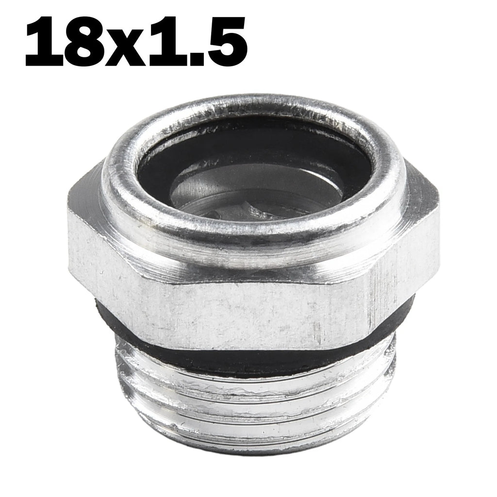 Aluminum Oil Mirror with NPT Thread for Air Compressor (101)
