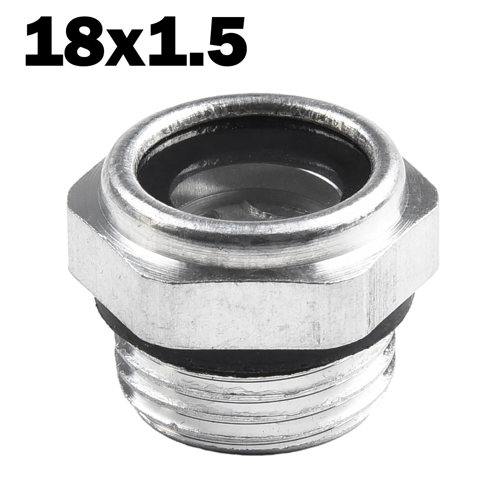 Aluminum Oil Mirror with NPT Thread for Air Compressor (101)