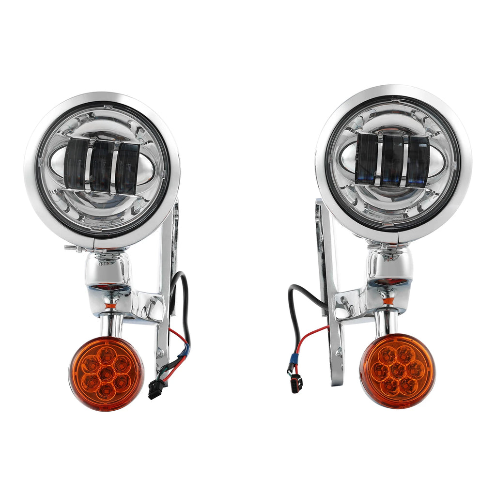 Fog Light Bracket for Harley Street Tri Glide (1994–2024)