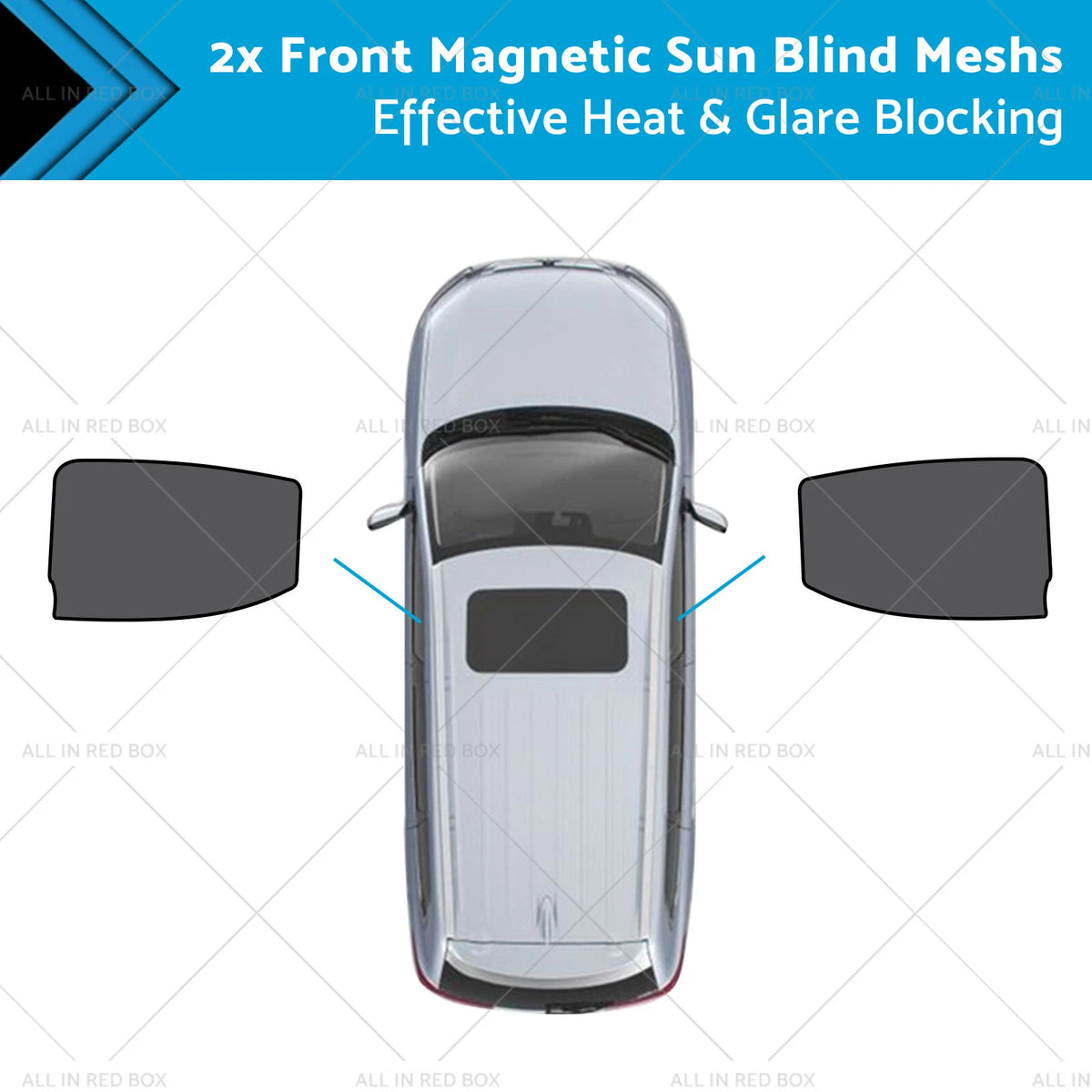 Magnetic Sun Blind Mesh for LDV T60 Ute (2017–2024) UVA & UVB Protection