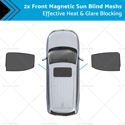 Magnetic Sun Blind Mesh for LDV T60 Ute (2017–2024) UVA & UVB Protection