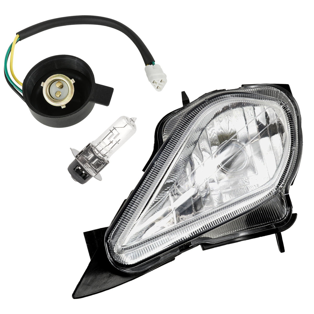 Right Headlight Assembly Replacement for Yamaha Raptor 700R YFM700R (2006–2023)