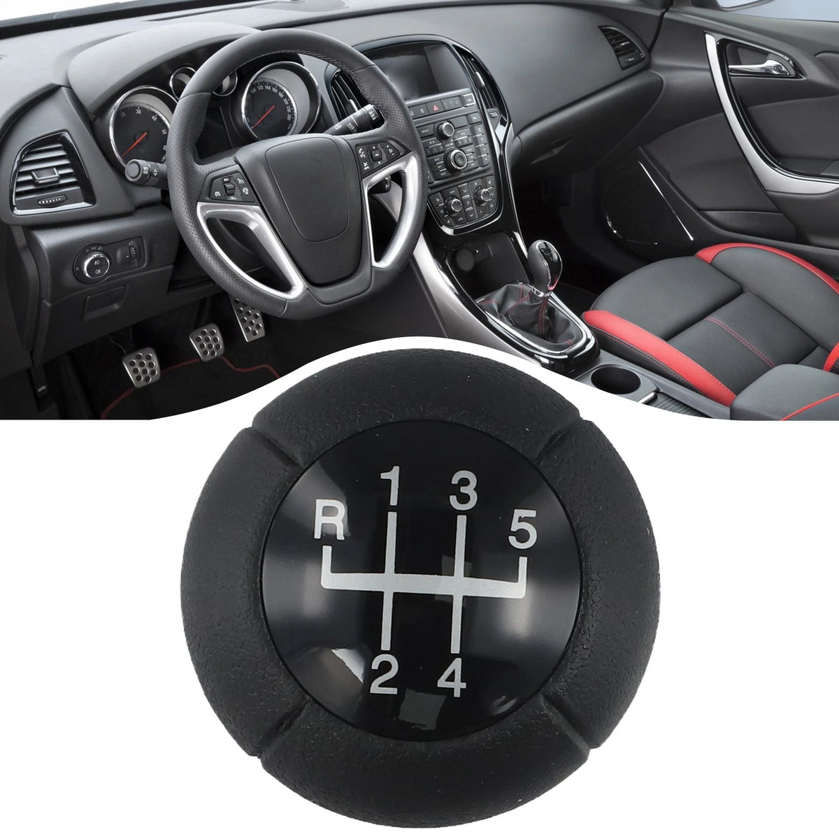 5 Speed Gear Shift Knob for Opel