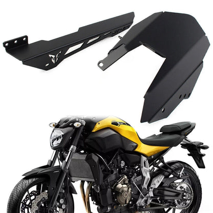 Chain Guard Cover Aluminum Billet for Yamaha MT-07 MT07 (2014–2016) BK