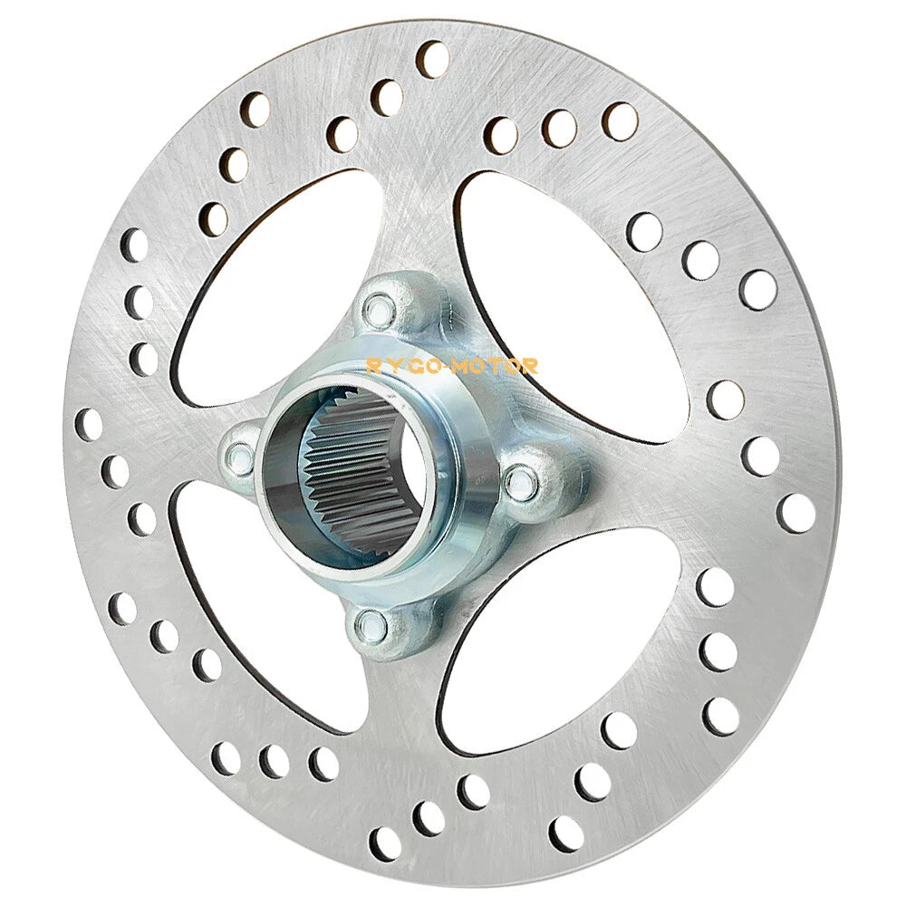 Rear Brake Rotor Disc & Flange Hub for Yamaha Raptor 700 YFM700/700R (2006–2022)