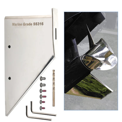 Skeg Repair Guard for Evinrude Johnson 100-115 HP (2-Str)