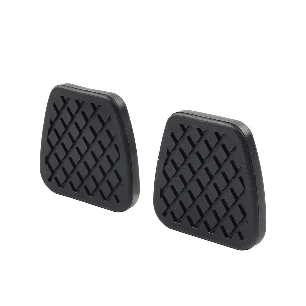 2X Rubber Brake Clutch Pedal Pad Covers for Honda Accord Civic
