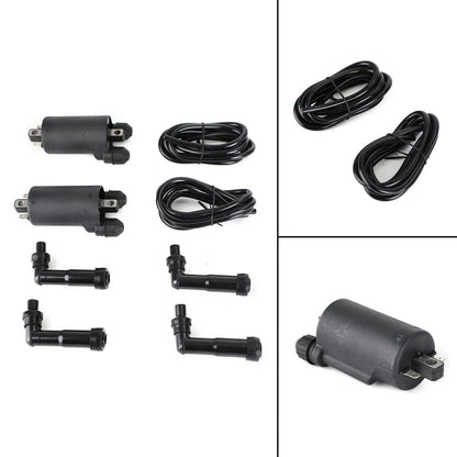 Ignition Coils Caps and Wire for Honda CB650 CB650C CB650SC GL1100 GL1200 (T9)
