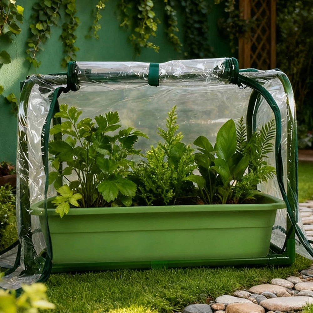 Portable Greenhouse Plant Shelter for Balcony Tabletop