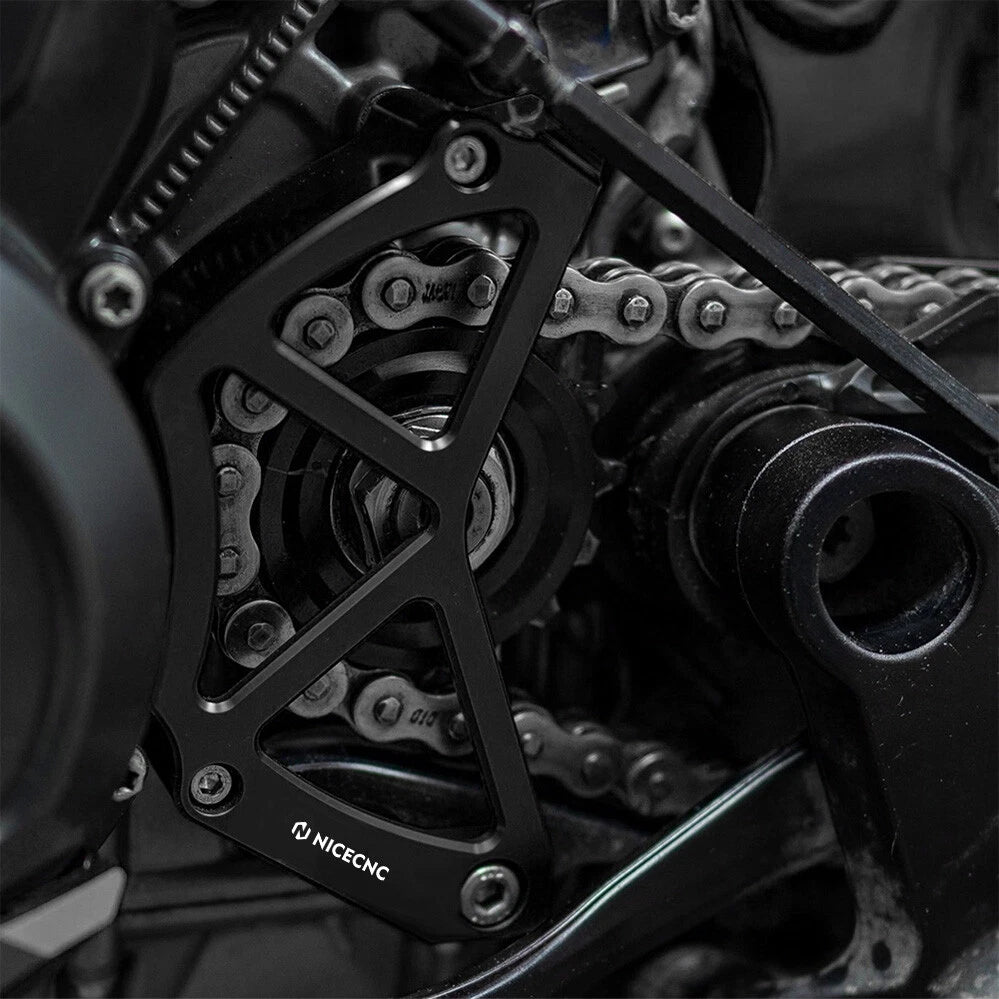 NICECNC Engine Case Saver Chain Guard/Sensor Cover for KTM 790 Duke (2018–2023)