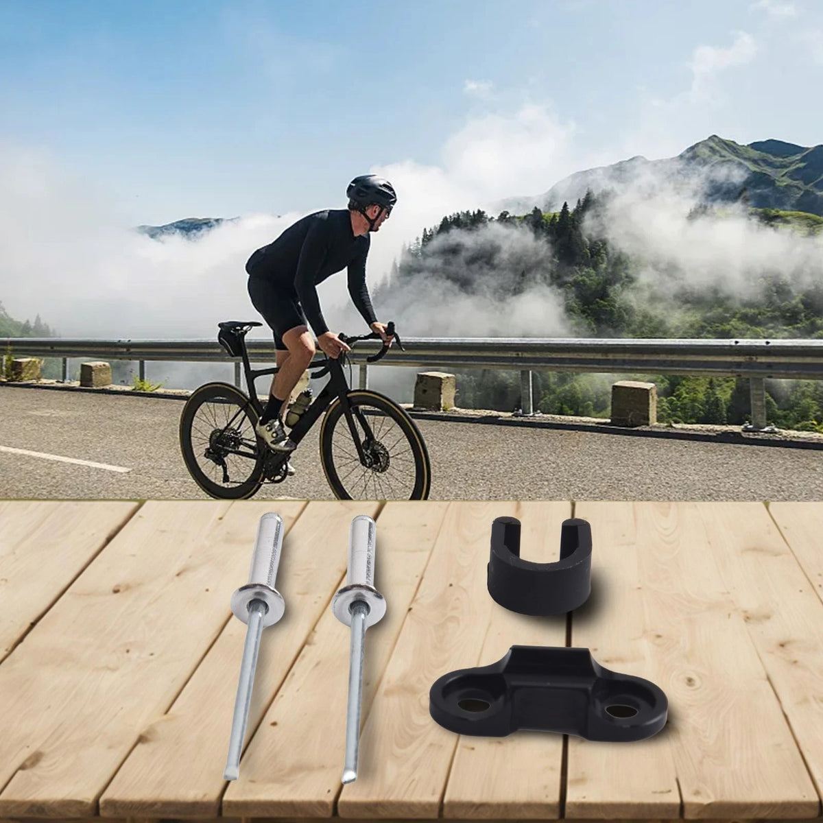 Bike Brake Cable Clamp for MTB Road Bicycle