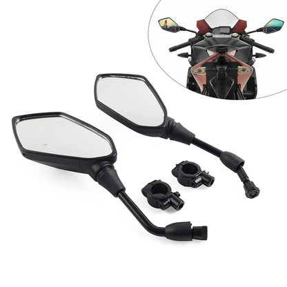 7/8" Motorcycle Rear View Side Mirrors for Suzuki Honda ATV