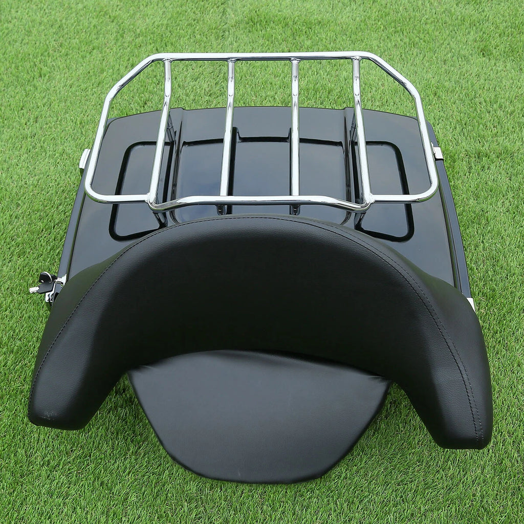 Chopped Trunk Backrest Base Plate for Harley Touring Electra Glide (1997–2013)